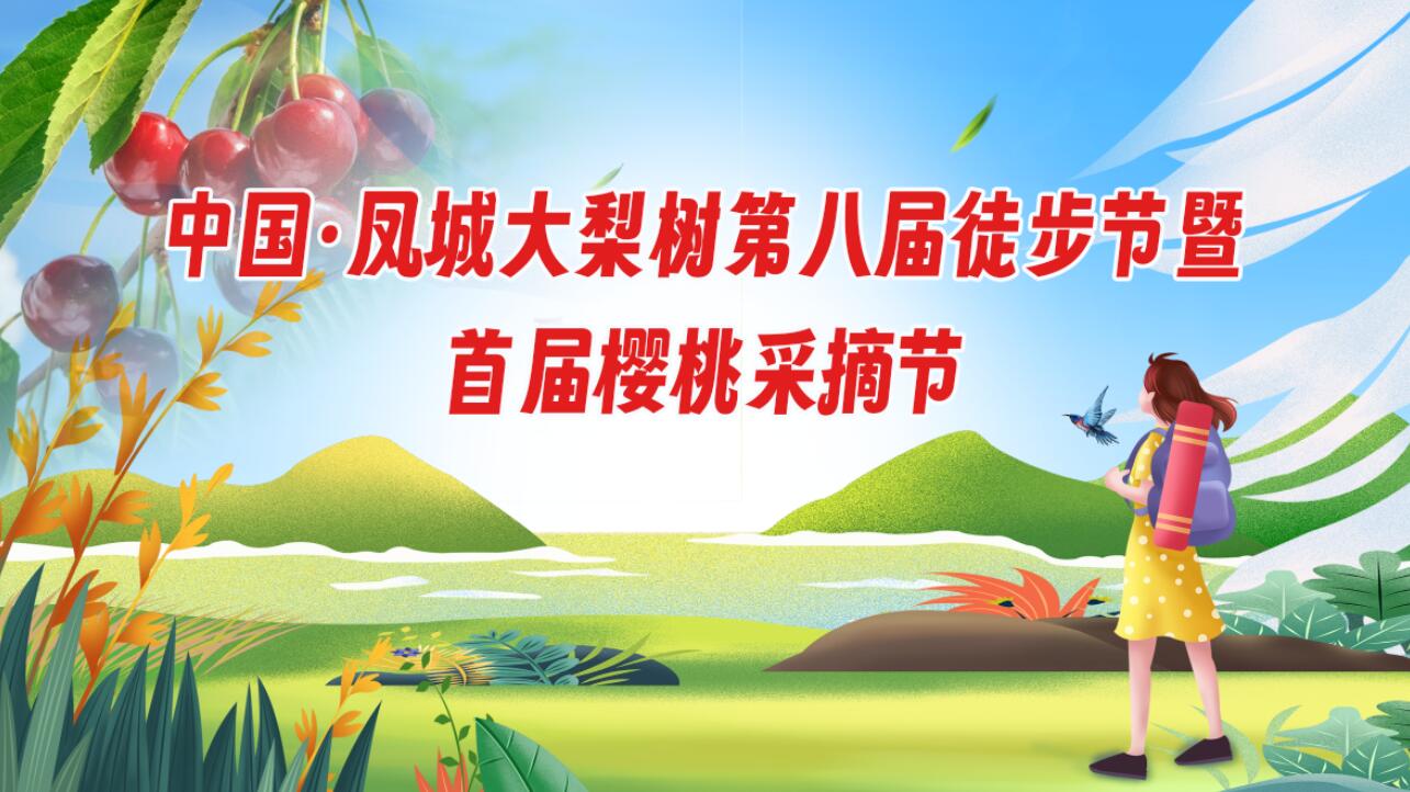 鳳城大梨樹第八屆徒步節(jié)暨首屆櫻桃采摘節(jié)4月25日盛大啟幕